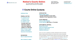 Desktop Screenshot of court-directory.com