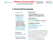 Tablet Screenshot of court-directory.com